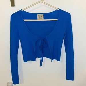 Turquoise Blue Sweater & Tube Top